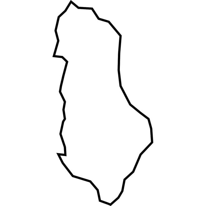 ਨਕਸ਼ਾ ਦੇ ਅਲਬਾਨੀਆ ਨਕਸ਼ਾ ਵੈਕਟਰ